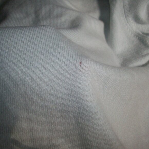 Banana Republic Cardigan Womens Small Cashmere Light Blue Short Sleeve Sweater - Picture 10 of 14